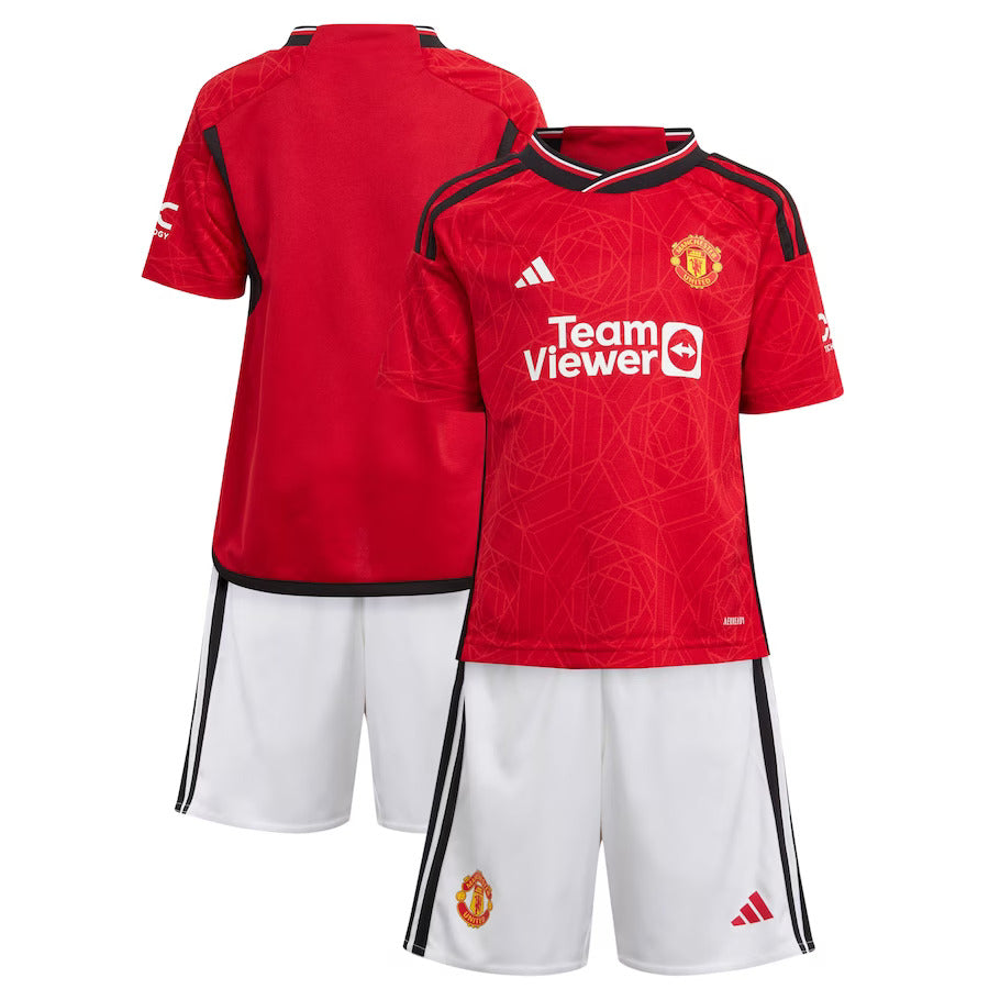 Kit Domicile Manchester United 23/24 - Enfant