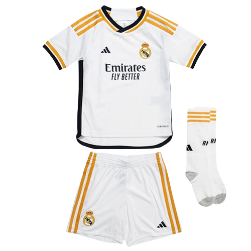 Kit Domicile Real Madrid 23/24 - Enfant