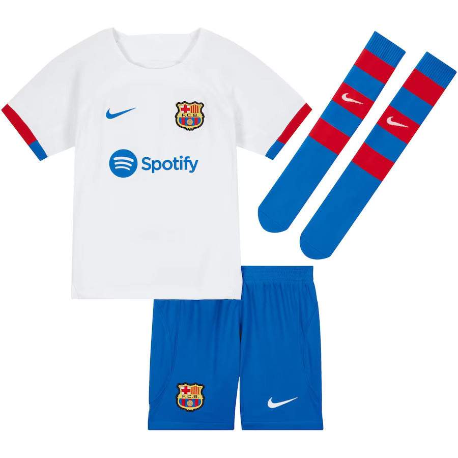 Kit Extérieur FC Barcelone 23/24 - Enfant
