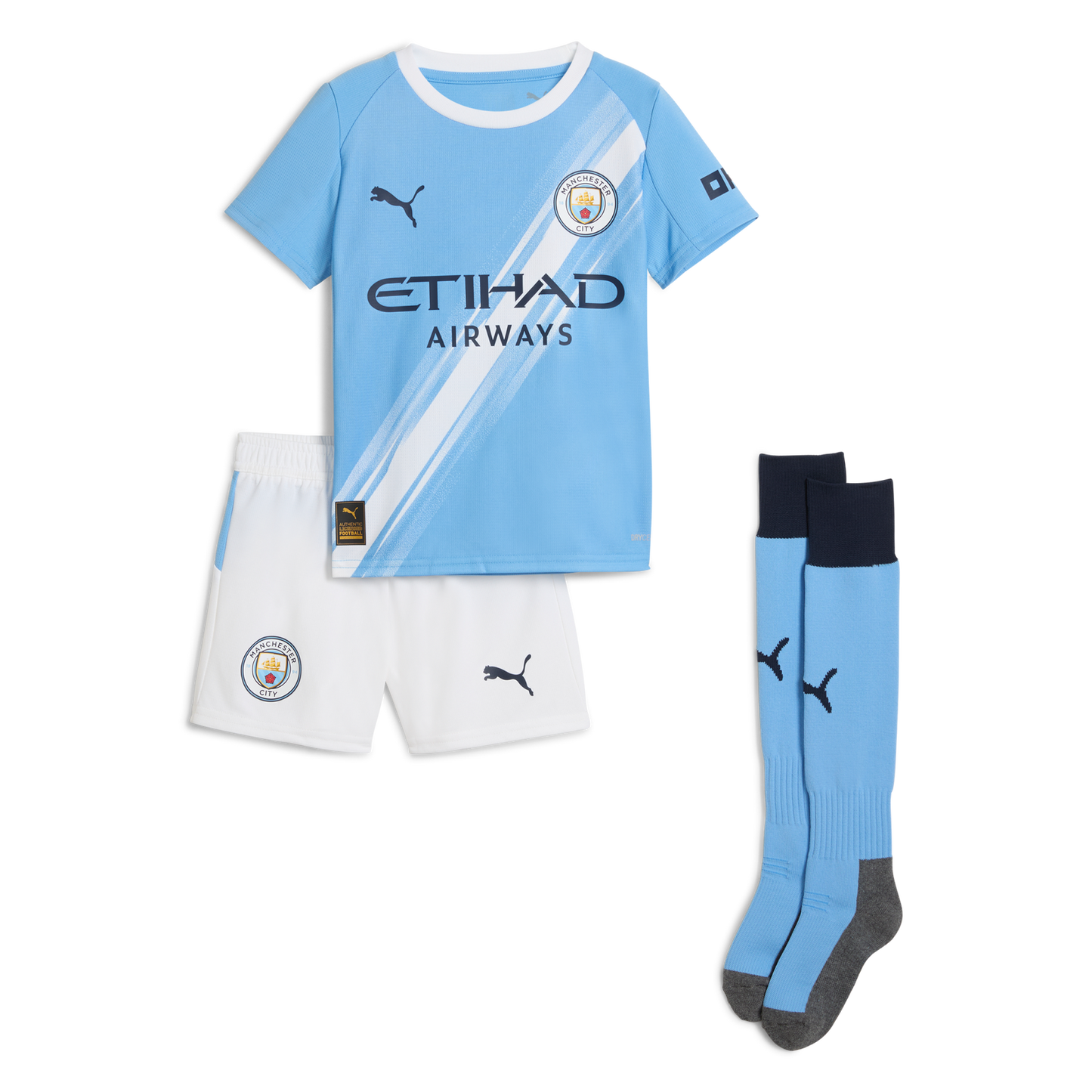 Kit Domicile Manchester City 25/26 - Enfant