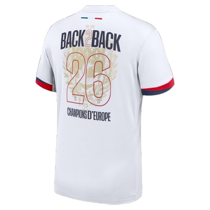 Maillot Extérieur Champions D'Europe PSG 25/26