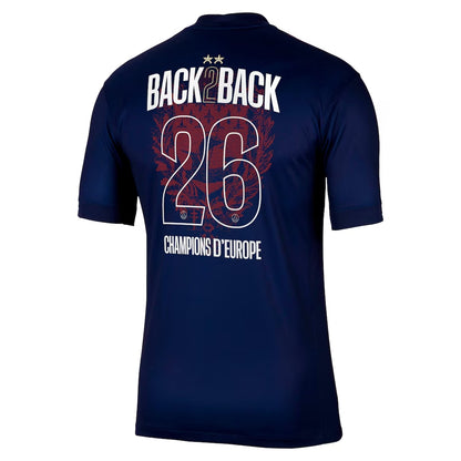 Maillot Domicile Champions D'Europe PSG 25/26