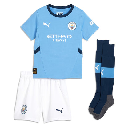 Kit Domicile Manchester City 24/25 - Enfant