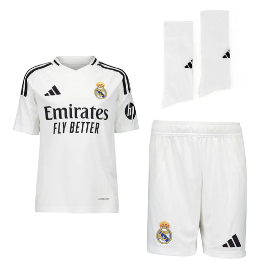 Kit Domicile Real Madrid 24/25 - Enfant