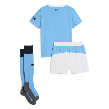 Kit Domicile Manchester City 25/26 - Enfant