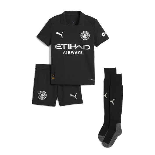 Kit Extérieur Manchester City 25/26 - Enfant