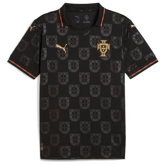 Maillot Portugal Noir Eusebio 2025