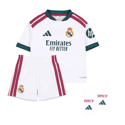 Kit Domicile Real Madrid 26/27 - Enfant